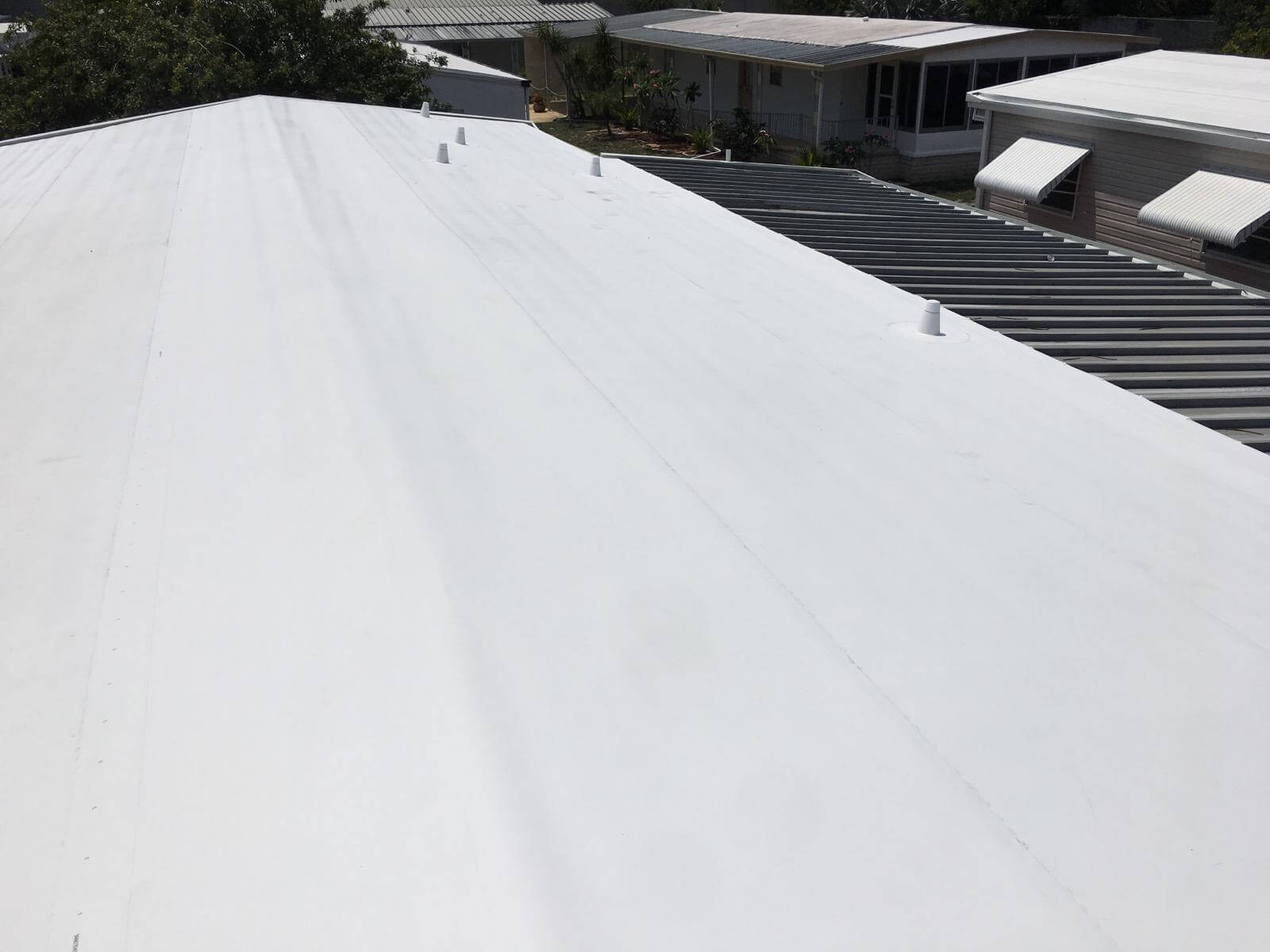 Mobile Home Roof Over in Largo, FL.