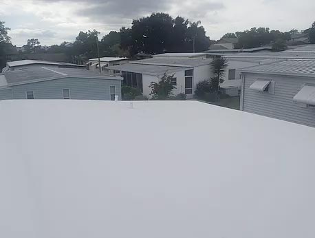 manufactured home roof over