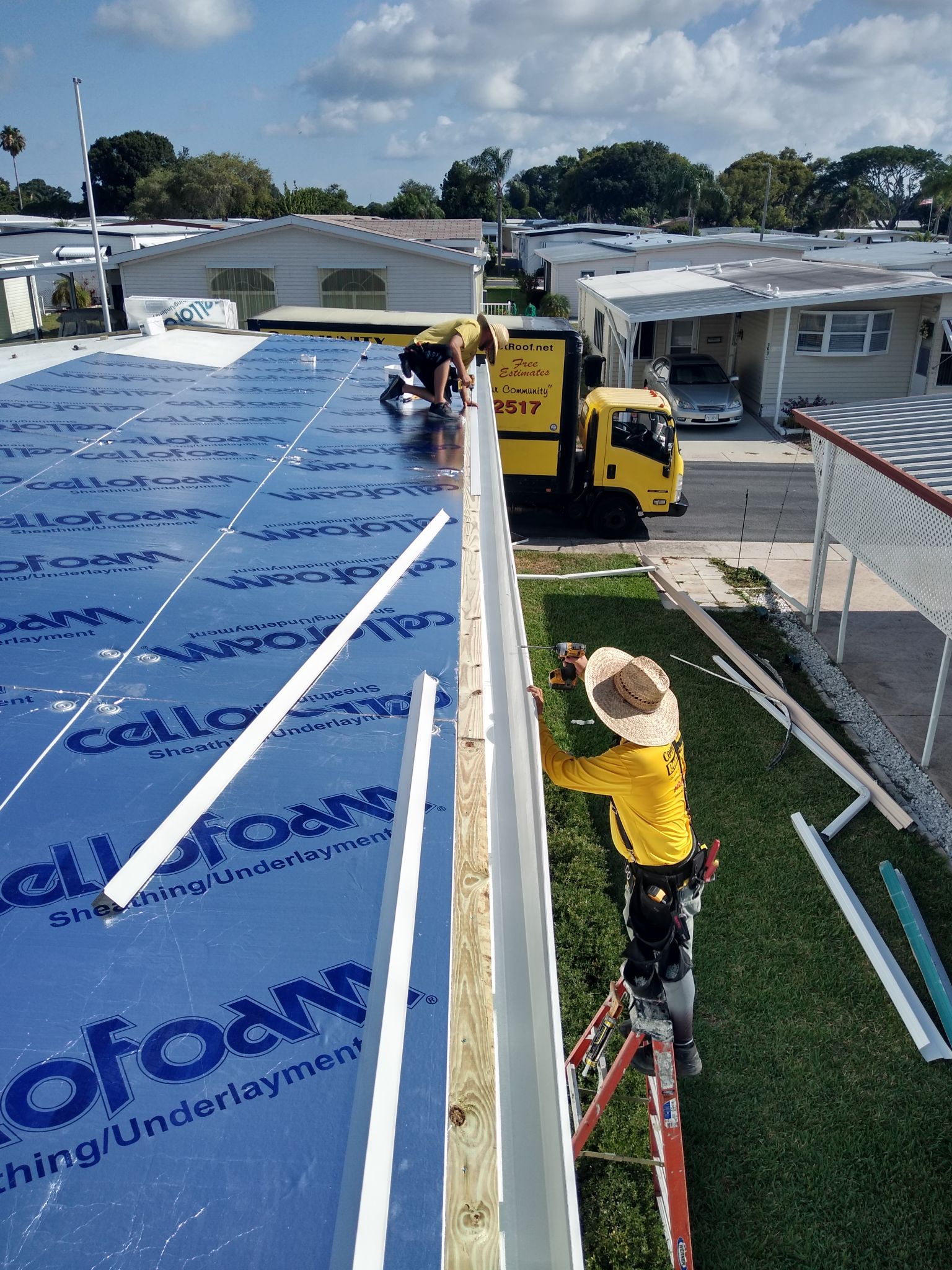Manufactured Home Roofing Companies Largo, FL.