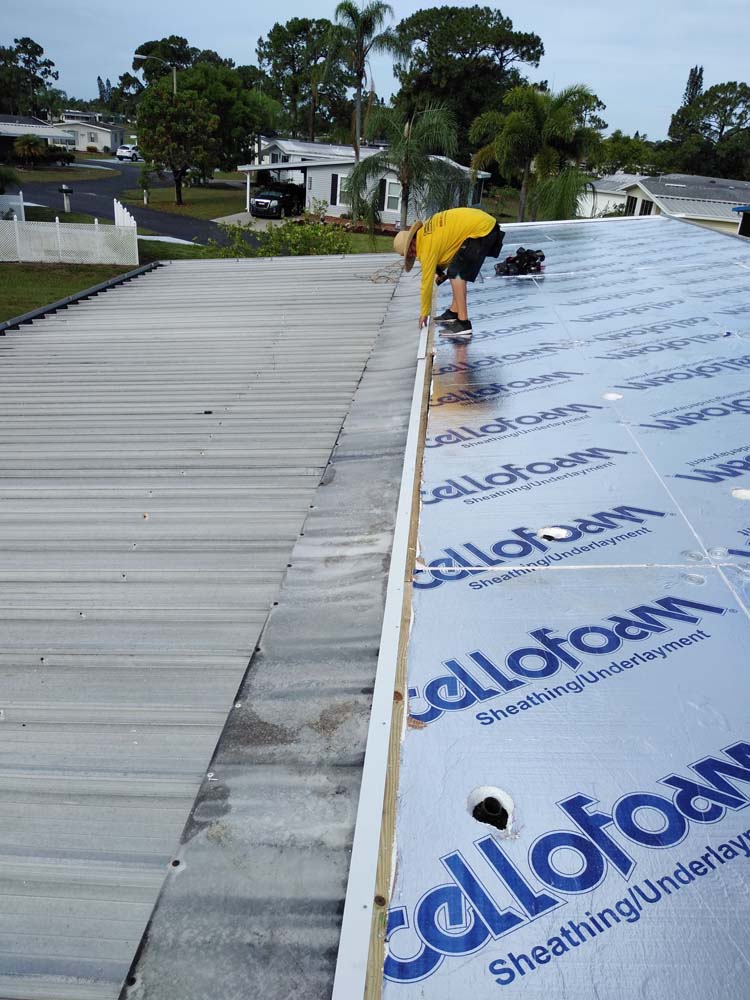 Roof Replacement Manufactured Home (North Fort Myers)