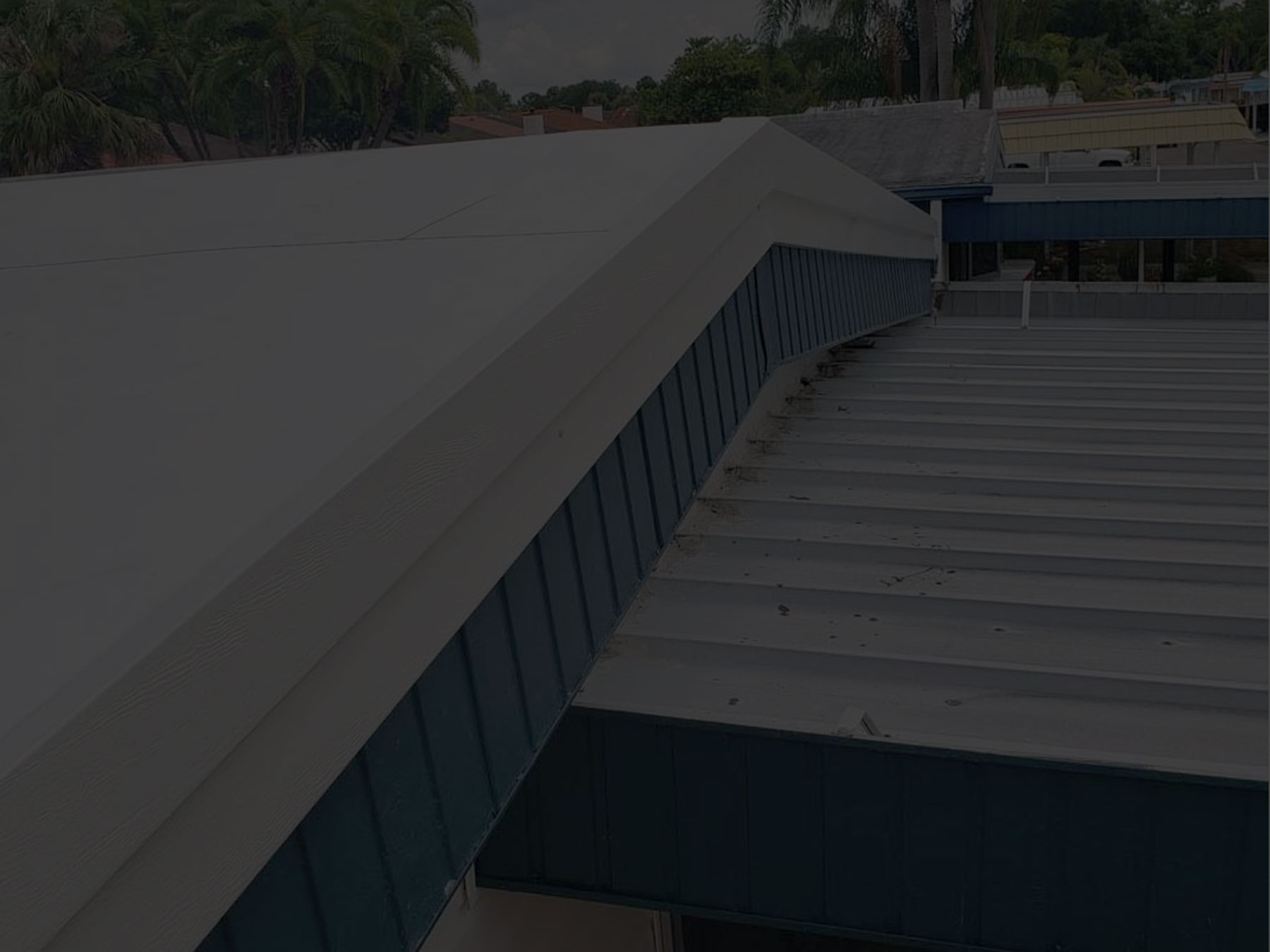 Mobile Home Roof Over Largo Florida