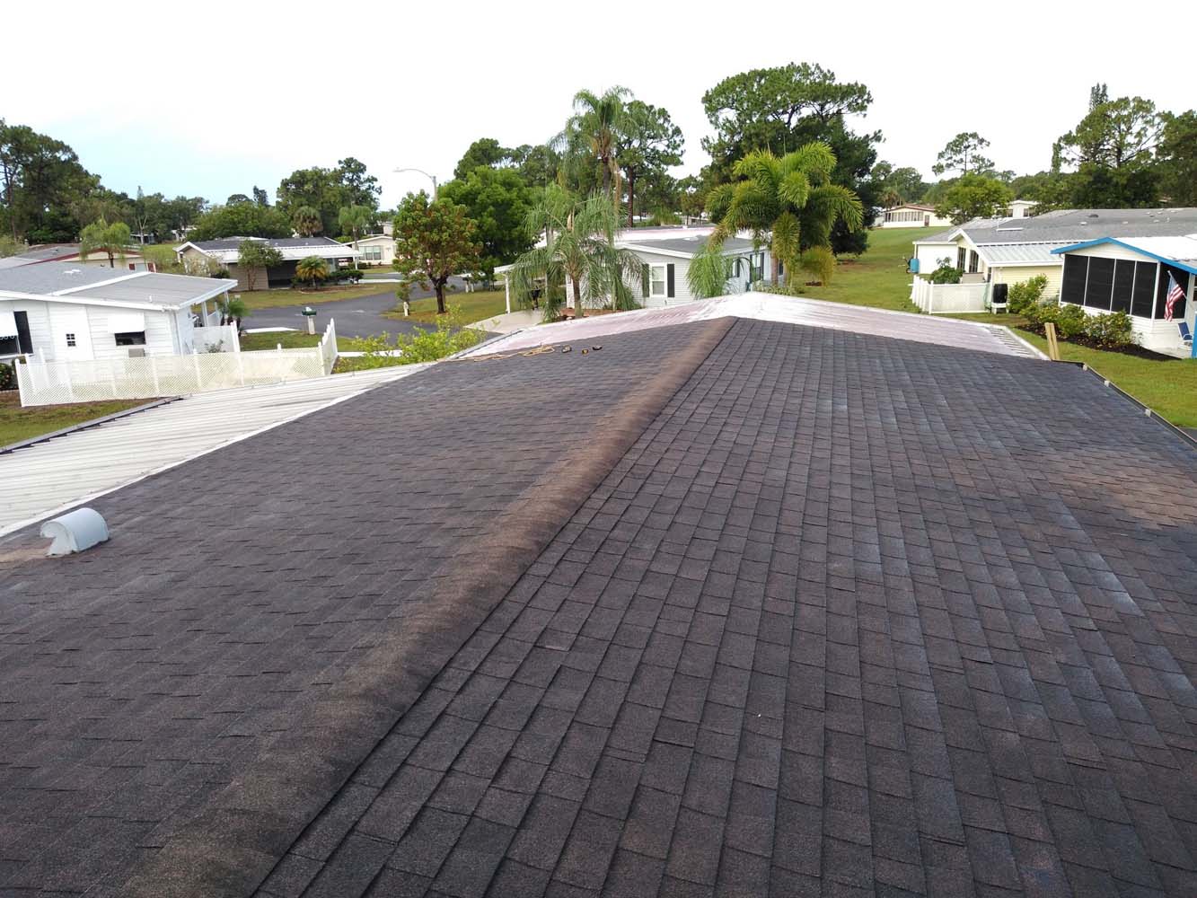 Mobile home roof replacement North Fort Myers, Florida