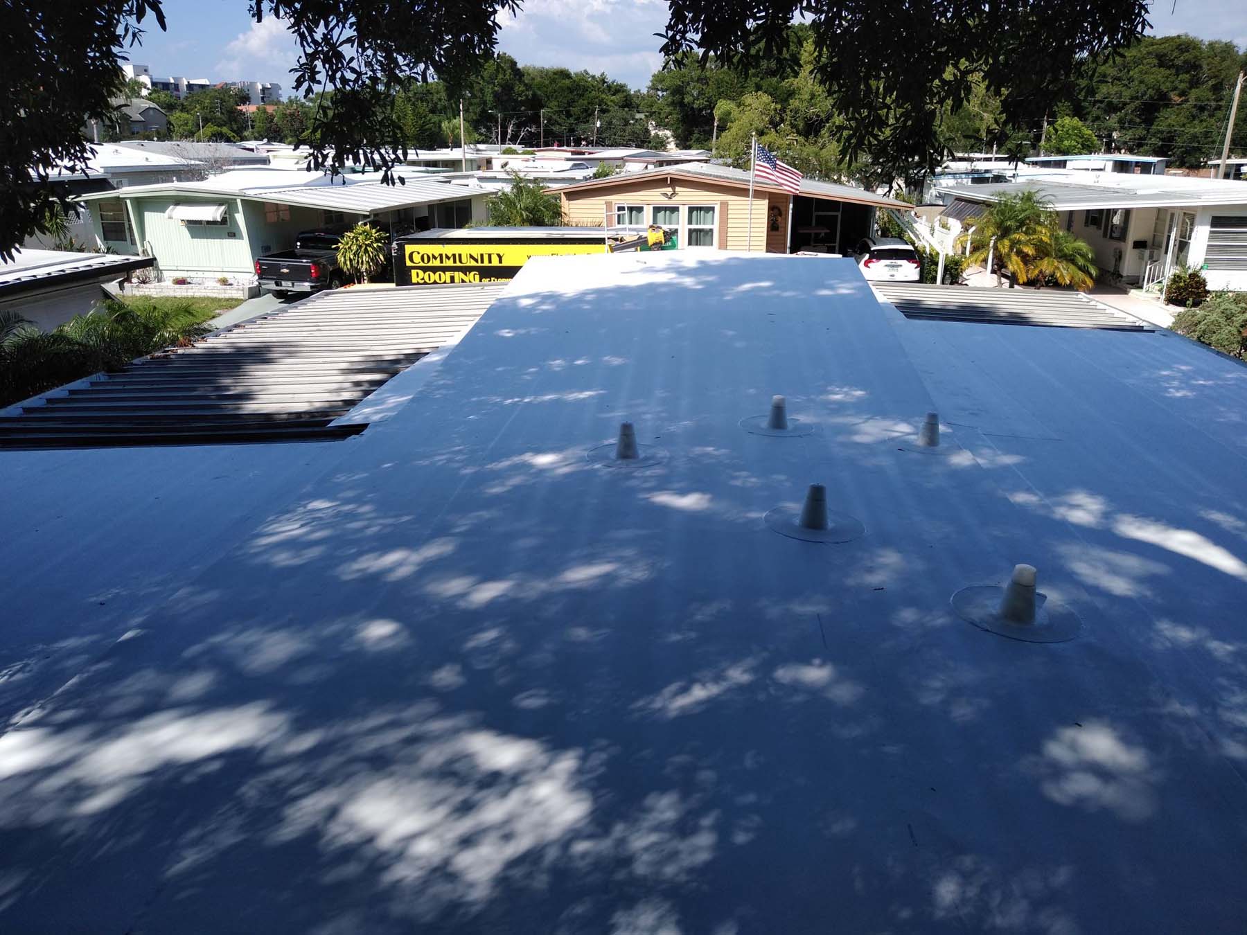 Clearwater Mobile Home Roofing Contractor.